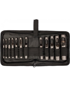 Купить Набор пробойников для кожи 3-19мм, 12шт Зубр МАСТЕР 22949-H12 в E-mobi