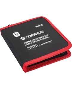 Купить Пробойники Forsage набор 12 предметов (3-10, 12, 14, 16, 19мм) F-31291B(50828)  в E-mobi