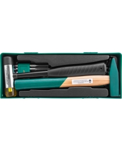 Купить Набор молотков и выколоток Jonnesway M09513SP в ложементе, 13 предметов 46642 в E-mobi