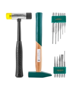 Купить Набор молотков и выколоток Jonnesway M09513SP в ложементе, 13 предметов 46642  в E-mobi