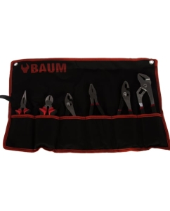 Купить Набор: переставные плоскогубцы 6, 8 дюймов, кусачки 6 дюймов, длинногубцы 6 дюймов, пассатижи 10 дюймов, плоскогубцы 7 дюймов BAUM 190J в E-mobi