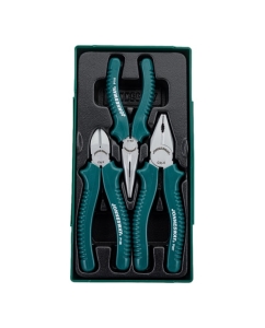 Купить Набор в ложементе с пластиковой крышкой 3 предмета Jonnesway P0813SC 49243  в E-mobi