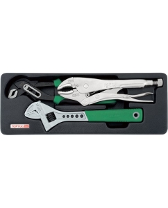 Купить Набор губцевого инструмента TOPTUL 3 предмета, в ложементе GBAT0303 в E-mobi