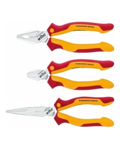 Купить Набор инструментов Wiha Professional electric пассатижи, плоскокруглогубцы, бокорезы, 3 предмета wih26852 в E-mobi