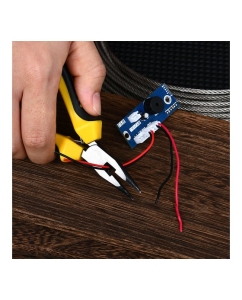 Купить Набор мини-плоскогубцев 3шт DELI DL103201-3 (комбинированные 115мм, удлиненные 125мм, бокорезы 110мм, двухкомпонентная ручка) 146984  в E-mobi