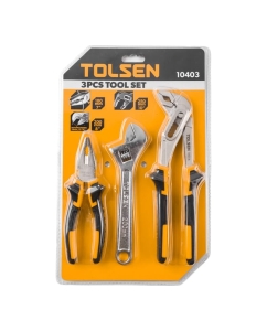 Купить Набор слесарно-монтажных инструментов TOLSEN 3 пр, блистер 10403  в E-mobi