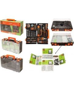 Купить Набор инструментов ISMA 1400 предметов, в кейсе 514002(49998) в E-mobi