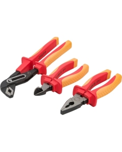 Купить Набор диэлектрических инструментов GREPP усиленные, двухкомпонентная рукоятка, 3 предмета 205-135 в E-mobi