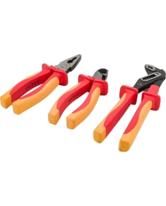 Купить Набор диэлектрических инструментов GREPP усиленные, двухкомпонентная рукоятка, 3 предмета 205-135  в E-mobi