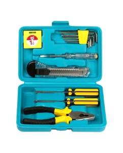 Купить Набор инструментов Smartbuy 11 предметов, отвертка, тестер, плоскогубцы, рулетка, ключи шестигр. SBT-TS-12P1 в E-mobi