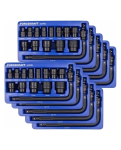 Купить Набор головок ударных Forcekraft 15пр. 1/2