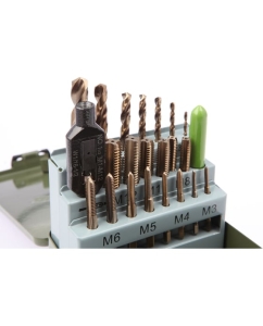 Купить Набор метчиков и свёрл Дело Техники 22 предмета 229022  в E-mobi