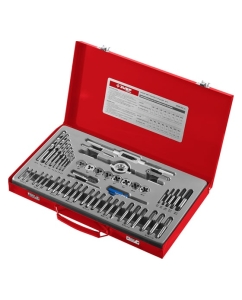 Купить Набор метчиков и плашек Зубр МАСТЕР сталь 9ХС, 52 предмета 28130-H52_z01  в E-mobi