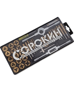 Купить Набор метчиков и плашек Сорокин 40 предметов 1.340  в E-mobi