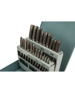 Купить Набор CNIC из 7 комплектов 3-х штучных метчиков М3-М12 9ХС в мет. коробке 21 позиция 53864  в E-mobi