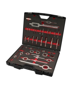 Купить Набор метчиков и плашек H-Tools UNF 1/4 -1,0 HSS-G 37пр 245073HT в E-mobi