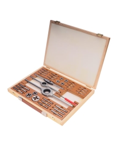 Купить Набор метчиков и плашек Bucovice Tools M1-DIN M3-M12, HSS, 34пр 340128 в E-mobi