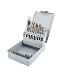 Купить Набор ручных метчиков NORGAU M3-M12, 22 предмета, HSS 013922330 в E-mobi