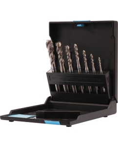 Купить Набор спиральных машинных метчиков VOLKEL M3-M12 HSSE DIN371/376 (C/2,5P, R39) 7пр V47864 в E-mobi