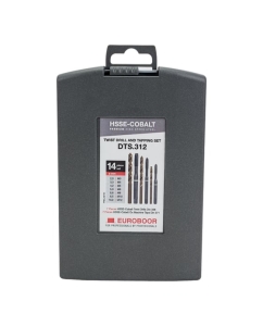 Купить Набор из метчиков и спиральных сверл под размер EUROBOOR DTS.312  в E-mobi