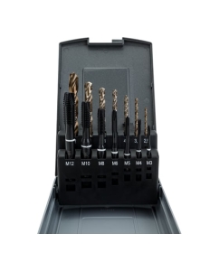 Купить Набор из метчиков и спиральных сверл под размер EUROBOOR DTS.312  в E-mobi