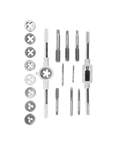 Купить Набор метчиков и плашек AV Steel 20 предметов, М3-М12 AV-921208  в E-mobi