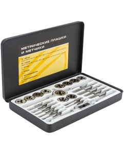 Купить Набор метчиков и плашек 24 предметов ЭВРИКА ER-00241 в E-mobi