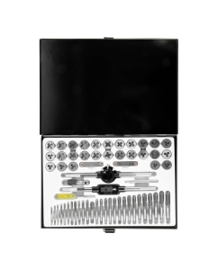 Купить Набор метчиков и плашек AV Steel 60 предметов, М3-М12, 1/4"-1/2" в металлическом кейсе AV-921215  в E-mobi