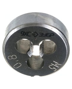 Купить Набор плашек 8 предметов (М3-М12) Зубр 28128-H8  в E-mobi