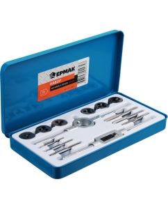 Купить Набор метчиков и плашек ЕРМАК 14 предметов М3-М10 657-002 в E-mobi