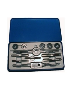 Купить Комплект резьбонарезного инструмента: вороток и плашкодержатель CNIC и по 5 метчиков и плашек UNC1/4