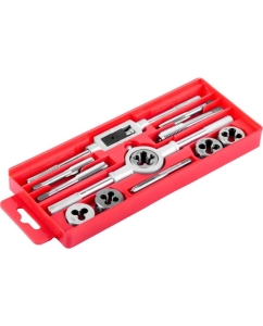 Купить Набор метчиков и плашек AV Steel 12 предметов, М6-М12 AV-921207 в E-mobi