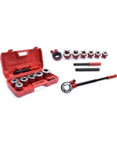 Купить Набор для нарезания резьбы, пластмассовый кейс, 9 предметов РемоКолор 43-7-001  в E-mobi