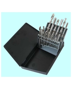 Купить Набор резьбонарезной CNIC из 9 метчиков М2.5-М12 Р18 и 9 сверл d2.05-d10.2 Р18 в мет. коробке 74375 в E-mobi