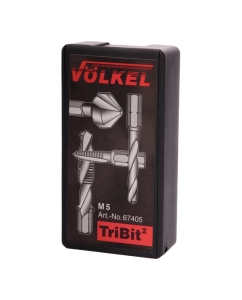 Купить Резьбонарезной набор VOELKEL М 5 шаг 0.8мм HSS-G 4пр. V67405  в E-mobi