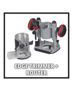 Купить Аккумуляторный фрезер Einhell PXC TP-RO 18 Set Li BL,18В,10-30 т/мин,цанга 6/8 мм, 2 станины, без АКК 4350410  в E-mobi