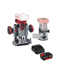 Купить Фрезер аккумуляторный Einhell PXC TP-RO 18 Set Li BL, 18 В, 10-30 т/мин, цанга 6/8 мм + 1 акк. 4 Ач + ЗУ 3 А 4350410SET в E-mobi