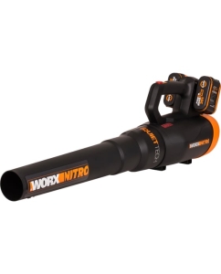 Купить Воздуходувка аккумуляторная бесщеточная WORX 40В, 4 Ач х2, двойное ЗУ 2x1A WG581E в E-mobi