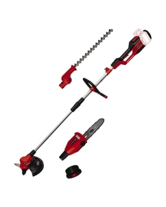 Купить Высоторез аккумуляторный Einhell PXC GE-LM 36/4in1 Li,2х18В, коса нож/леска, кусторез, ц.пила + 2 акк. 4 Ач + двойное ЗУ 3410901SET в E-mobi