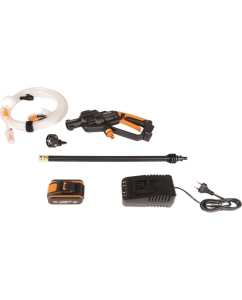 Купить Аккумуляторная мойка высокого давления WORX 20В, 1 АКБ 2 А*ч и ЗУ WG620E  в E-mobi