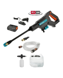 Купить Аккумуляторная мойка высокого давления Gardena AquaClean Li-18 Premium Set 14800-31.000.00 в E-mobi