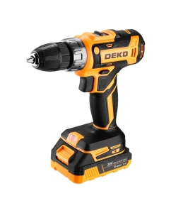Купить Аккумуляторная дрель-шуруповерт DEKO DKCD20FU-Li в кейсе + набор 63 инструмента для дома, 20В, 2х2.0Ач (2024) 063-4093  в E-mobi
