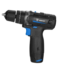 Купить Ударная аккумуляторная дрель-шуруповерт DEKO GCD12DU SET4 в кейсе + оснастка 13 шт, 12В, 2x2.0Ач 063-4038  в E-mobi