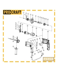Купить Дрель ударная PROCRAFT PS950  в E-mobi
