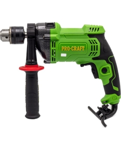 Купить Дрель электрическая ударная PROCRAFT 1350Вт, 0-2950 об/мин, 0-44800 уд/мин PS1350 в E-mobi
