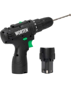 Купить Дрель-шуруповерт WORTEN 1АКБ 12В, 32Hm IM КА-90000328  в E-mobi