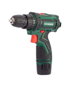 Купить Аккумуляторная дрель-шуруповерт FAVOURITE + набор оснастки DC 1202 PROMO SET  в E-mobi