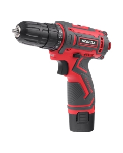 Купить Аккумуляторная дрель-шуруповерт ПОБЕДА ДА-12П/2 Ли 180201637 в E-mobi