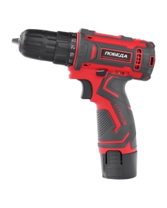 Купить Аккумуляторная дрель-шуруповерт Победа ДА-12П/1 Ли 180201626 в E-mobi