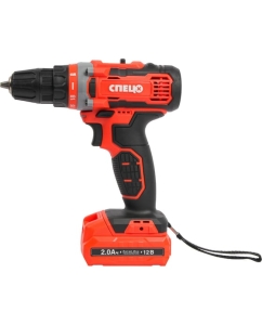 Купить Аккумуляторная дрель СПЕЦ БДА-12-2, 12 В, 2 аккумулятора, 2,0 Ач, Ли-Ион, 0-400/0-1500 об/мин, 27 Нм, реверс, регулировка момента, подсветка, зарядка 1 ч, кейс СПЕЦ-3370  в E-mobi